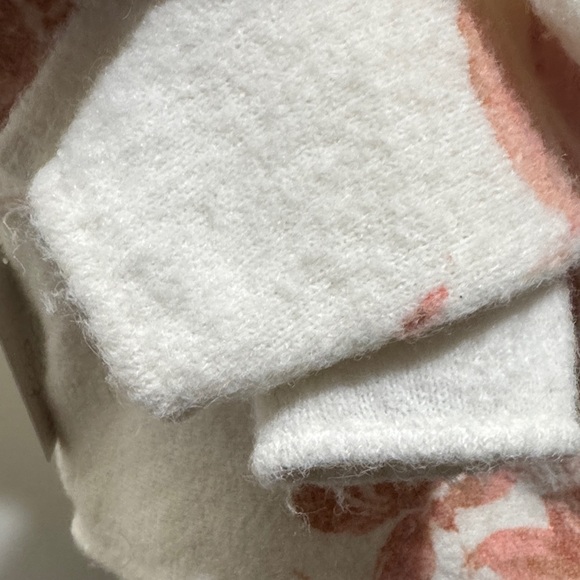 New Joie Women's Cardigan in Cream and Pink Floral - Picture 11 of 11